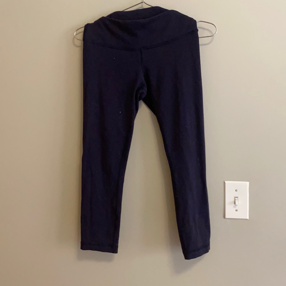 lululemon navy wunder unders sz4